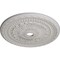 Ekena Millwork Palmetto Ceiling Medallion (Canopies up to 7 5/8"), 31 1/2"OD x 3 5/8"ID x 1 3/4"P, Ultra Pure White CM31PMUWF - alternate 4